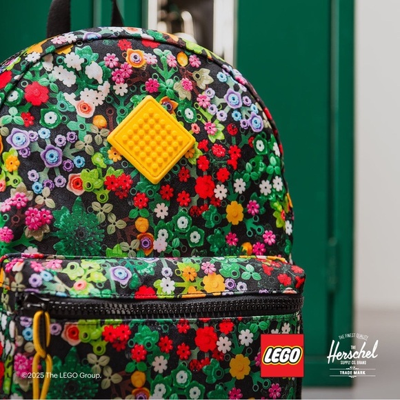 Herschel Supply Company Other - New Herschel Heritage x LEGO Children’s Floral Lego Backpack Limited Edition 15L